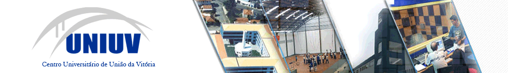 Centro Universit�rio de Uni�o da Vit�ria - UNIUV